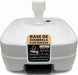 Base para sombrilla con ruedas XXL CIA&CO color blanco jardín rellenable hasta 75 kg