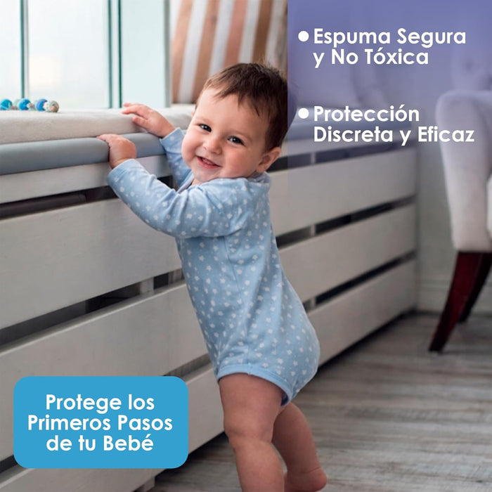 Protección eficaz en mesas, estanterías y muebles