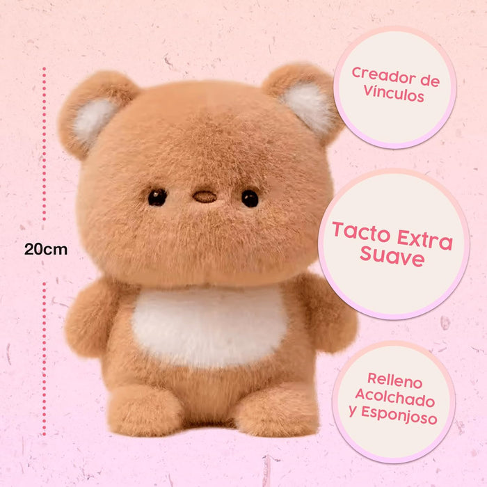 Peluche osito clásico ideal como regalo romántico.