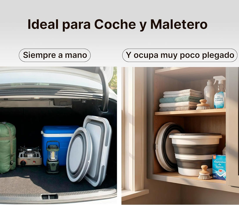 Úsalo también en camping, jardín o escapadas