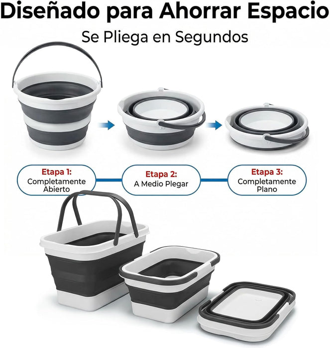 Perfecto para limpieza, colada o tareas domésticas