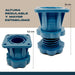 Compatible con bases redondas y cuadradas