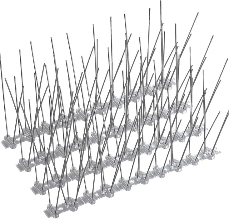 Pinchos antipalomas modulares CIA&CO de acero inoxidable para balcones, terrazas y fachadas
