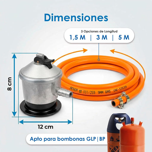 Incluye todos los componentes necesarios para una instalación completa