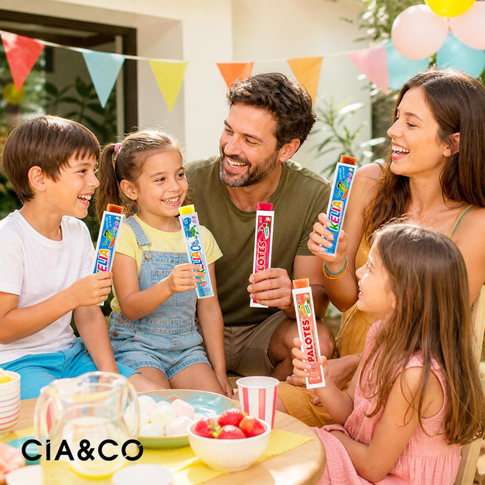 24 flashes Palotes sin gluten, sin lactosa y aptos para veganos para disfrutar durante el verano.