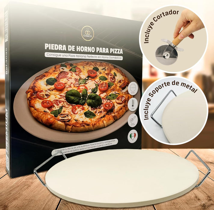 Incluye soporte metálico y cortador para una experiencia más completa