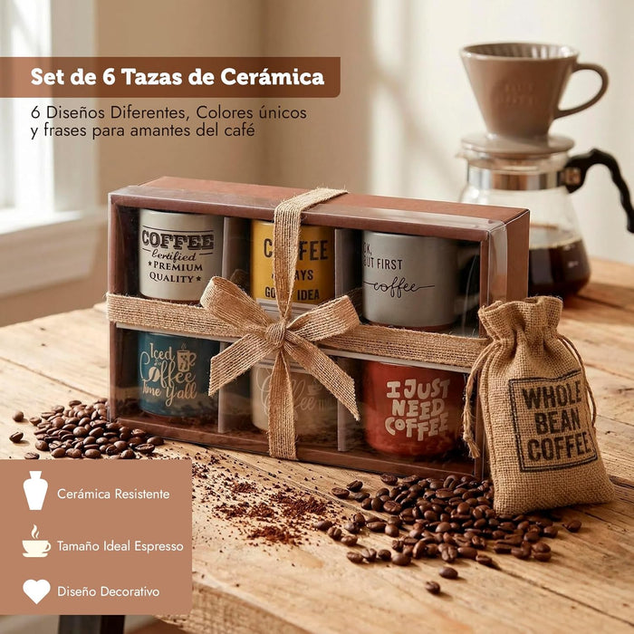 6 diseños diferentes para disfrutar cada café