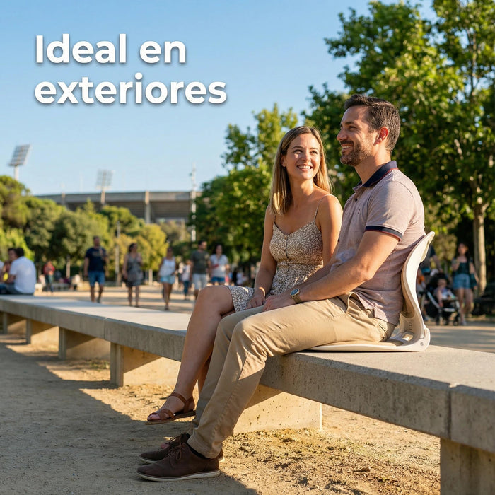 Disfruta más tiempo sentado con comodidad