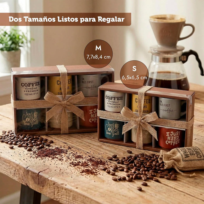 Elige el tamaño que mejor se adapte a tu café