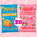 Polos de hielo ALOHA con sabores tropicales inspirados en cócteles de frutas sin alcohol.