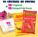 Pack de polos para congelar ALOHA ideal para verano, playa, piscina y vacaciones.