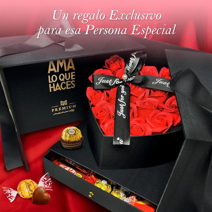 Una presentación cuidada que crea un momento especial al abrirla.