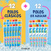 Flashes Classic de sabores variados y polos 0% Azúcar listos para congelar y disfrutar durante el verano.