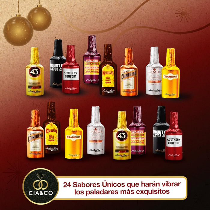 Mini bombones Anthon Berg inspirados en sabores internacionales edición limitada 2025.