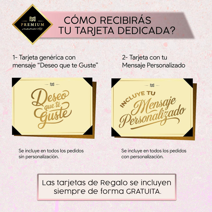 Preparado con mimo para regalar y emocionar desde el primer instante.