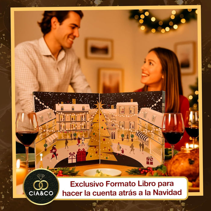 Vista lateral del calendario Ferrero Collection Premium.