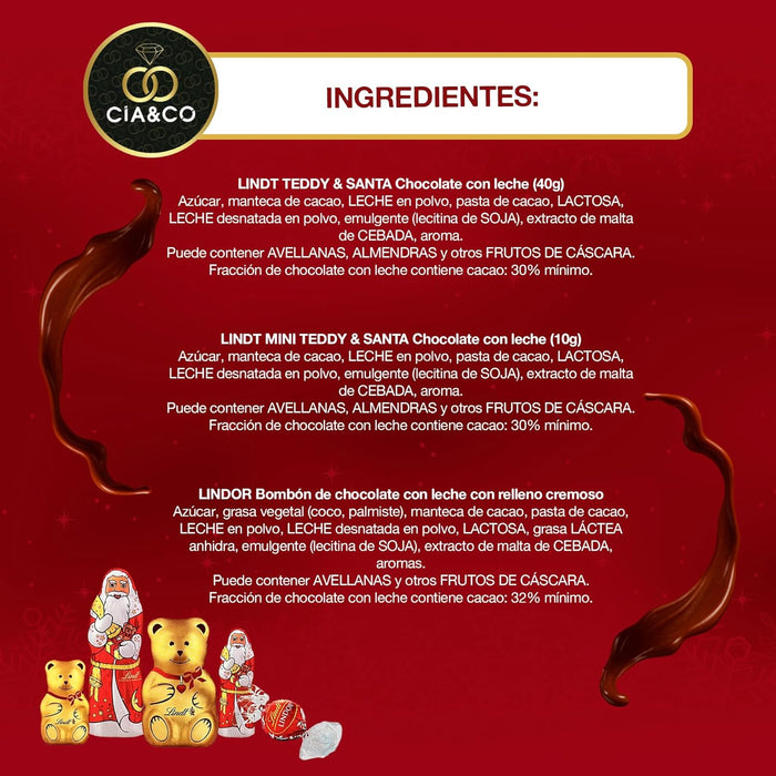 Gran Oso Lindt 2025, regalo navideño premium Cia&Co.