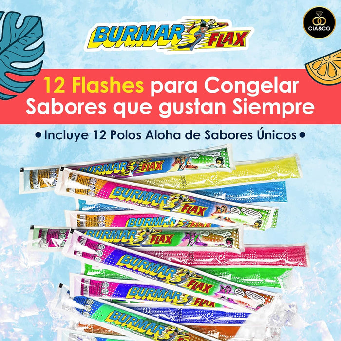 Polos de verano listos para congelar y disfrutar en cualquier ocasión.