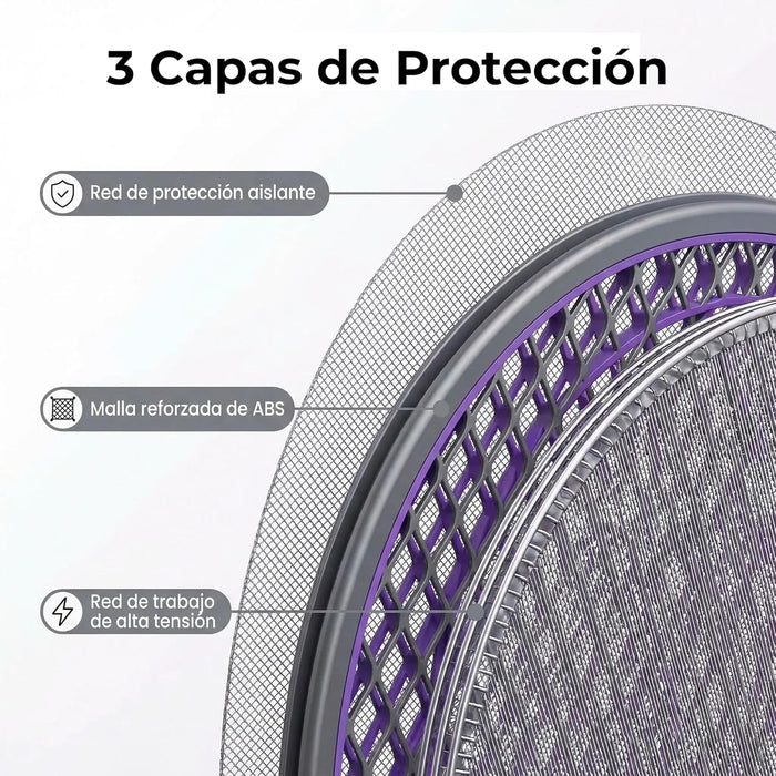 Modo automático con luz UV para atraer mosquitos e insectos voladores