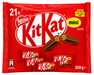 Nestlé KitKat Mini bolsa de 350 gramos con aproximadamente 21 chocolatinas individuales