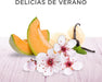 Air Wick Ambientador Eléctrico, Kit Completo con Aparato y Recambio fragancia Delicias de Verano. Sumérgete en un aroma a flores blancas, melón y vainilla que te encantará. Air Wick - lateral