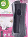 Air Wick Freshmatic Kit Completo de Ambientador Automático. Incluye difusor y un recambio con fragancia Lirio de Luna y Satén de Seda para un hogar acogedor. Air Wick - frontal