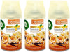 Air Wick Freshmatic Pack de 3 Recambios para Ambientador Automático, Fragancia Orquídea y Vainilla, 3x250ml. Sumérgete en un aroma floral y dulce de larga duración para tu hogar. Air Wick - frontal