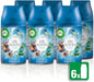 Air Wick Freshmatic Pack de 6 Recambios para Ambientador Automático, Esencia para Casa con Aroma a Oasis Turquesa. Formato ahorro para una frescura duradera en tu hogar. Air Wick - zoom
