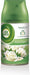Air Wick Freshmatic Recambio para Ambientador Automático, fragancia Fresia y Jazmín, 265g. Un aroma floral inspirado en flores blancas recién cortadas para un hogar fresco y perfumado. Air Wick - frontal