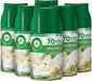 Mega Pack de 6 Recambios Air Wick Freshmatic, Aroma White Bouquet. Ambientador automático para un hogar perfumado por más de un año con la fragancia de flores blancas. Air Wick - frontal