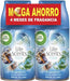 Pack de 2 Recambios Air Wick Freshmatic con aroma Oasis Turquesa. Disfruta de hasta 140 días de una fragancia paradisíaca que elimina los malos olores. Air Wick - lateral