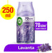 Pack de 2 Recambios para Ambientador Automático Air Wick Freshmatic, Fragancia Relajante de Lavanda y Bergamota, Larga Duración (Total 500 ml). Air Wick - pack