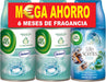 Pack de 3 Recambios Air Wick Freshmatic con Aroma a Nenuco (3x250ml). Ambientador automático que elimina olores y perfuma tu hogar con una fragancia fresca y ligera. Air Wick - lateral