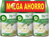 Pack de 3 Recambios Air Wick Freshmatic con Aroma White Bouquet. Asegura hasta 210 días de un ambiente fresco y floral, con la esencia de flores blancas recién cortadas. Air Wick - frontal