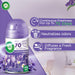 Recambio Air Wick Freshmatic con Aroma a Lavanda, 250 ml. Disfruta de un ambiente tranquilo y natural hasta 60 días con la relajante fusión de lavanda y bergamota. Air Wick - presentacion
