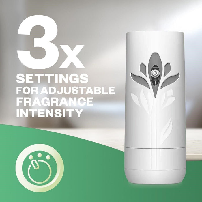 Recambio de Ambientador Air Wick Freshmatic Max, Aroma Pradera Púrpura de Lavanda y Bergamota (250 ml), para un Hogar Libre de Olores. Air Wick - lateral
