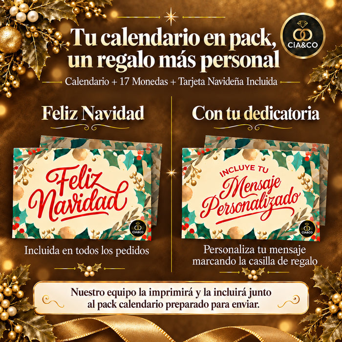 Calendario de Adviento Ferrero Collection 2026 + Tarjeta Personalizada