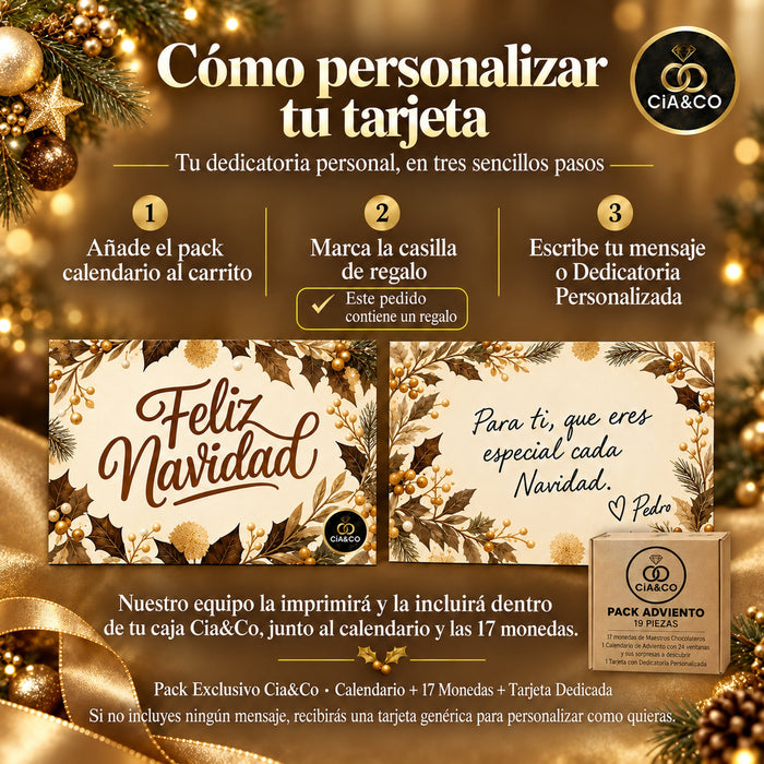 Calendario de Adviento Ferrero Collection 2026 + Tarjeta Personalizada