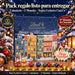 Calendario Adviento Lindt Chocolate Ciudad Navideña 2026 + Tarjeta Dedicada