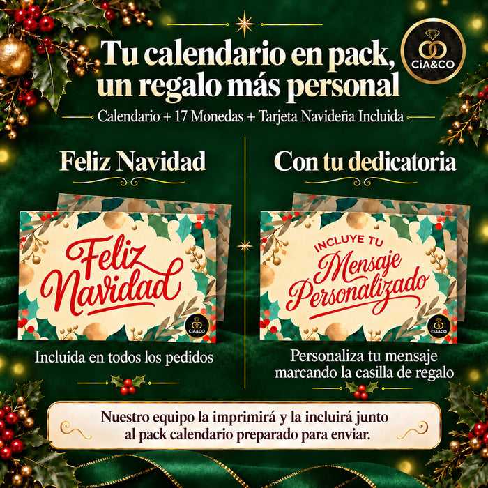 Calendario de Adviento L'OR Espresso 2026 + Tarjeta Cia&Co