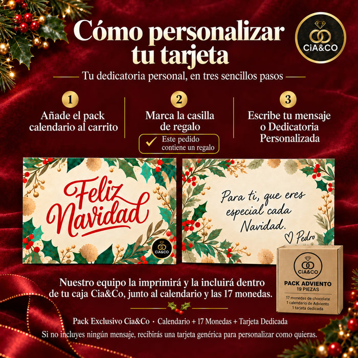 Calendario de Adviento L'OR Espresso 2026 + Tarjeta Cia&Co
