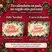 Calendario de Adviento Simón Coll Árbol 2026 + Tarjeta Dedicada Cia&Co