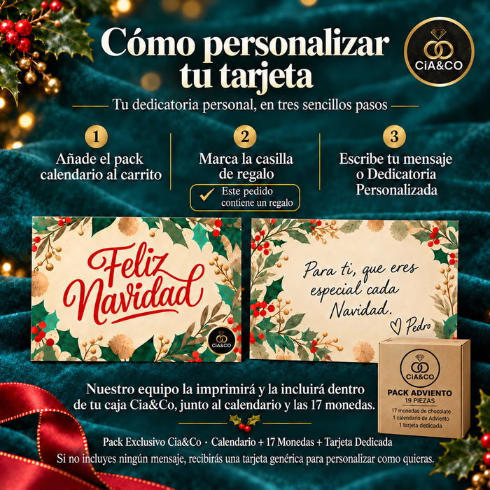 Calendario de Adviento Simón Coll Hello Winter 2026 + Tarjeta Cia&Co