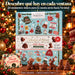 Calendario de Adviento Simón Coll Hello Winter 2026 – 24 ventanas numeradas, una para cada día de diciembre