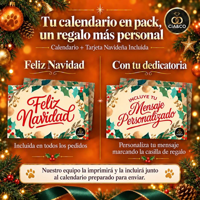 Calendario de Adviento Vitakraft para Perros 2026 + Tarjeta Personalizada