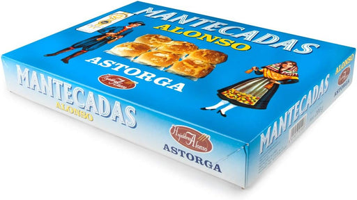 Lote de Dulces de Astorga Alonso: una selección artesanal con Hojaldres (700g), Mantecadas (1 docena) y Pastas Surtidas (500g). El sabor auténtico de la tradición. Alonso - pack