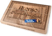 Tableta de Chocolate con Leche y Almendras Enteras ALONSO XXL 900g. Un capricho artesanal de Astorga, ideal para regalar y compartir entre amantes del buen cacao. Alonso - frontal