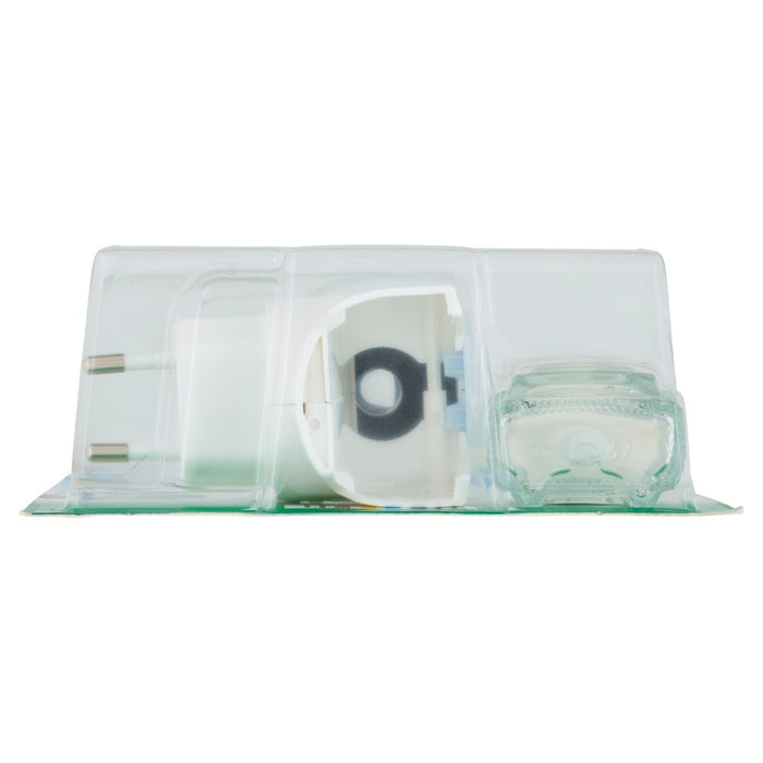 Kit de Inicio Ambi Pur Ambientador Eléctrico, fragancia Tatami Japonés (21,5 ml). Incluye difusor y recambio para crear un ambiente de armonía y frescor duradero. Ambipur - lateral