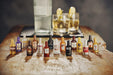 Anthon Berg Caja de Regalo con 64 Botellitas de Chocolate Negro Rellenas de Licor. Un surtido de 1kg con las mejores marcas de bebidas espirituosas para una experiencia gourmet. Anthon Berg - uso