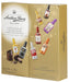 Anthon Berg Caja de Regalo con 64 Botellitas de Chocolate Negro Rellenas de Licor. Un surtido de 1kg con las mejores marcas de bebidas espirituosas para una experiencia gourmet. Anthon Berg - pack
